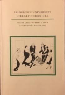 Princeton University Library Chronicle